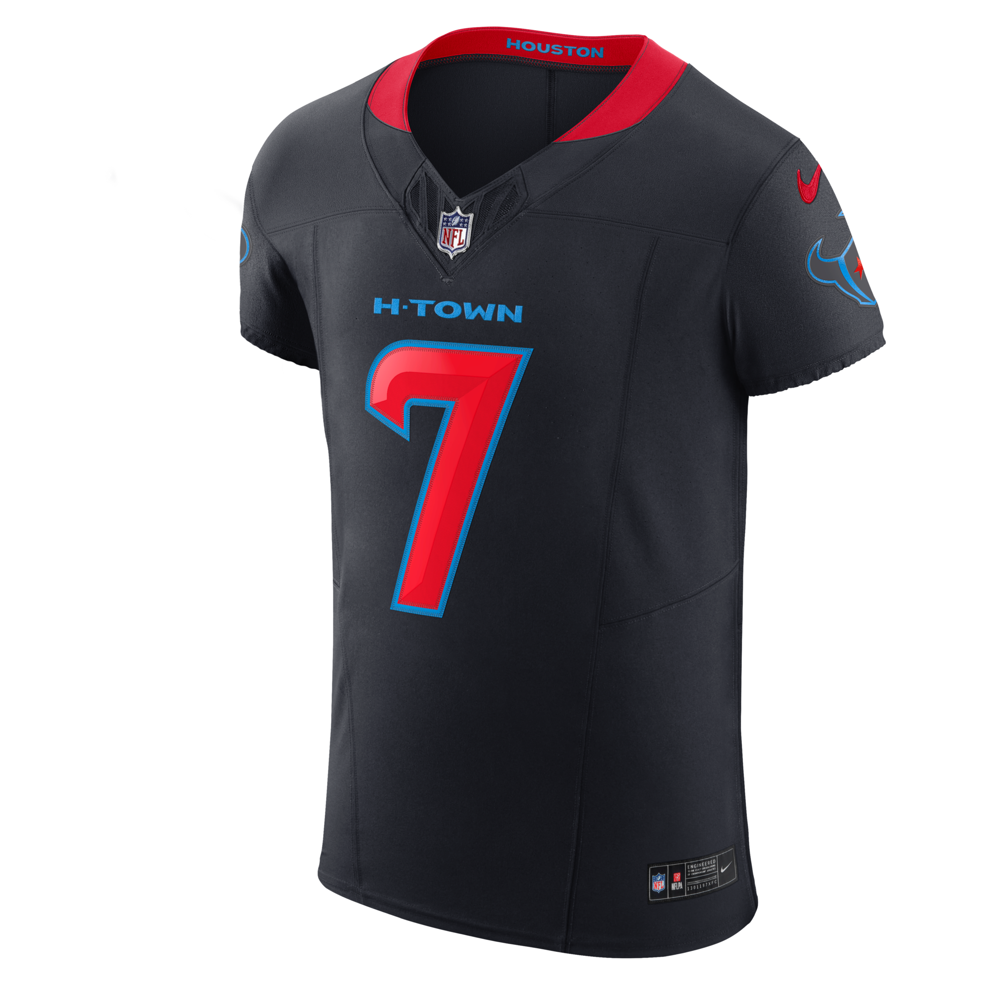 Houston Texans C.J. Stroud Nike Navy Alternate 2 Vapor F.U.S.E. Elite Jersey