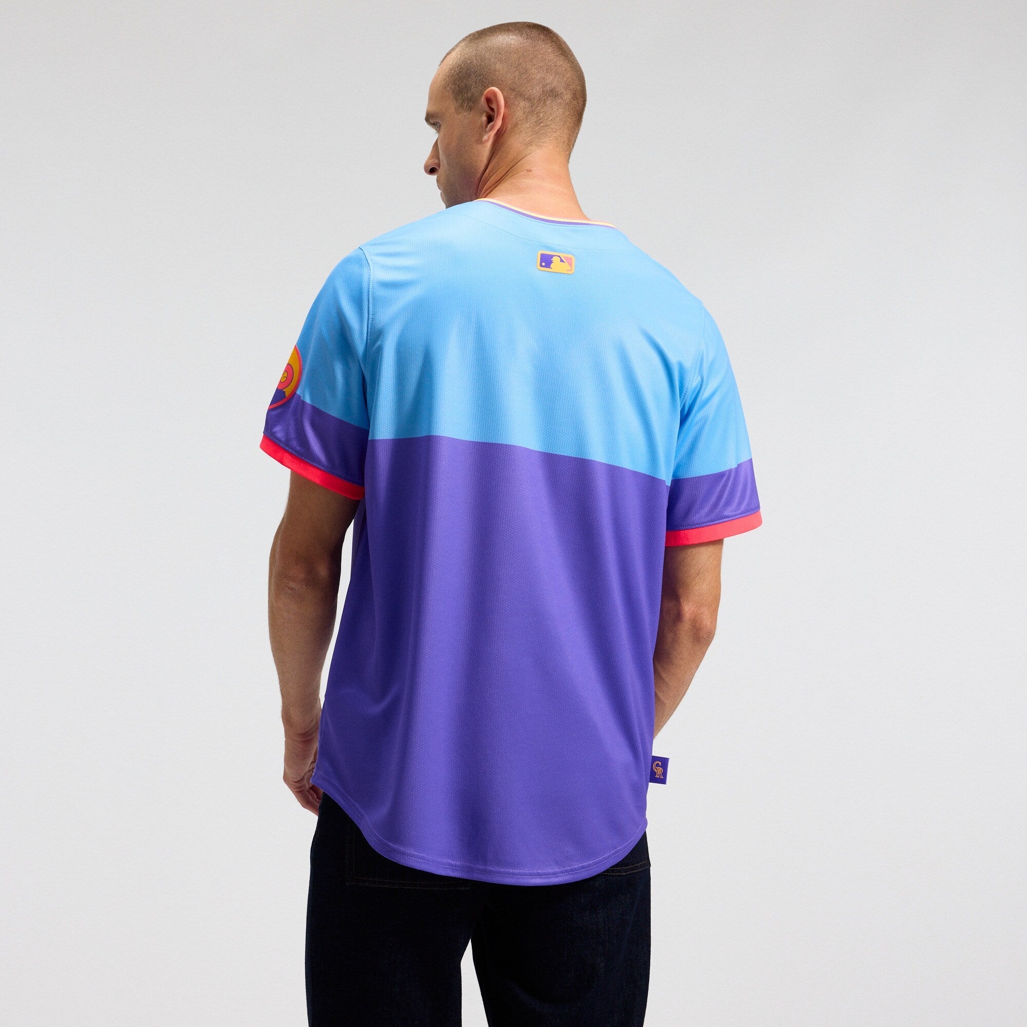 Colorado Rockies Nike Purple/Light Blue 2025 City Connect Limited Jersey