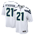 Seattle Seahawks Devon Witherspoon Nike White Game Jersey