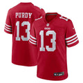 San Francisco 49ers Brock Purdy Nike Scarlet Game Player Jersey
