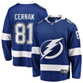 Tampa Bay Lightning Erik Cernak Fanatics Blue Home Breakaway Player Jersey
