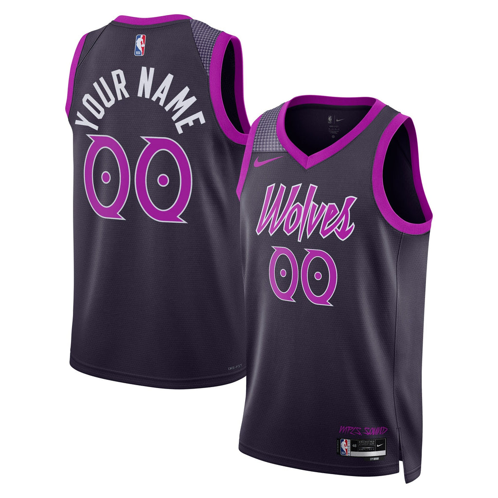 Nike Minnesota Timberwolves 2025/26 City Edition Swingman Jersey - Custom