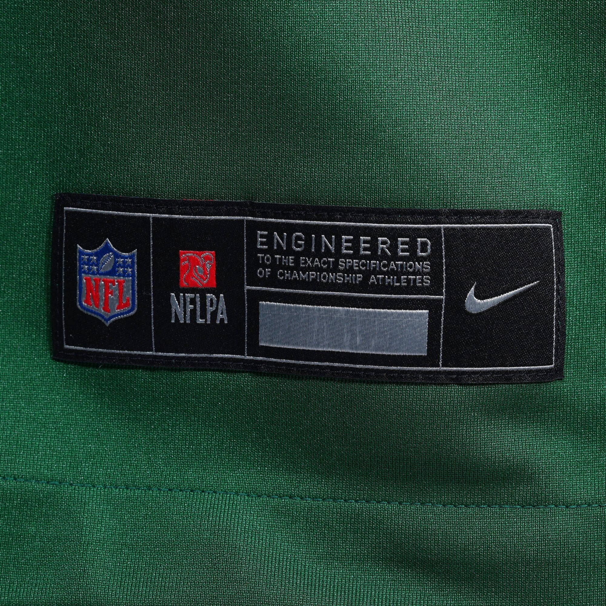 New York Jets Armand Membou Nike Green Team Game Jersey