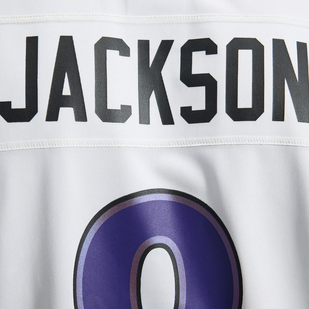 Baltimore Ravens Lamar Jackson Nike White Game Jersey