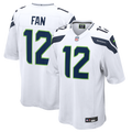 Seattle Seahawks 12s Nike White Game Jersey