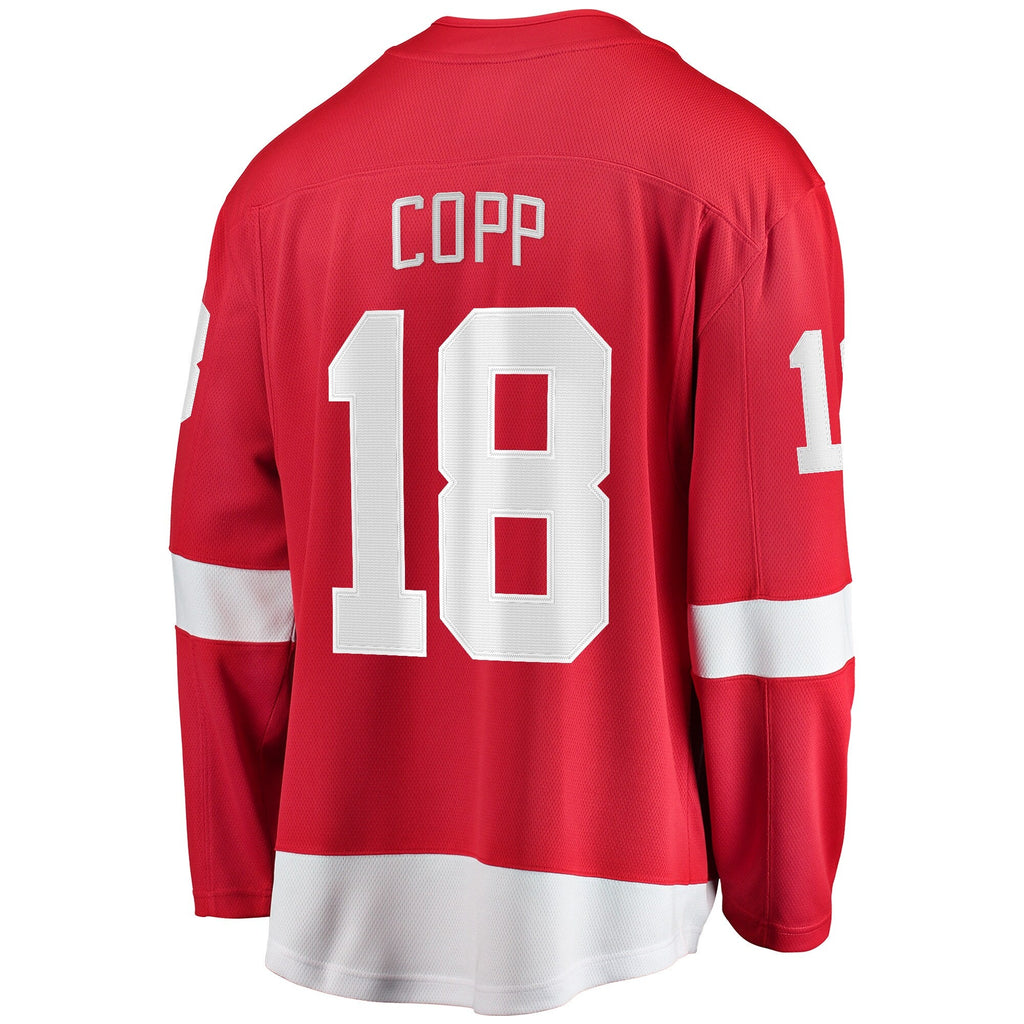 Detroit Red Wings Andrew Copp Fanatics Red Home Breakaway Player Jersey