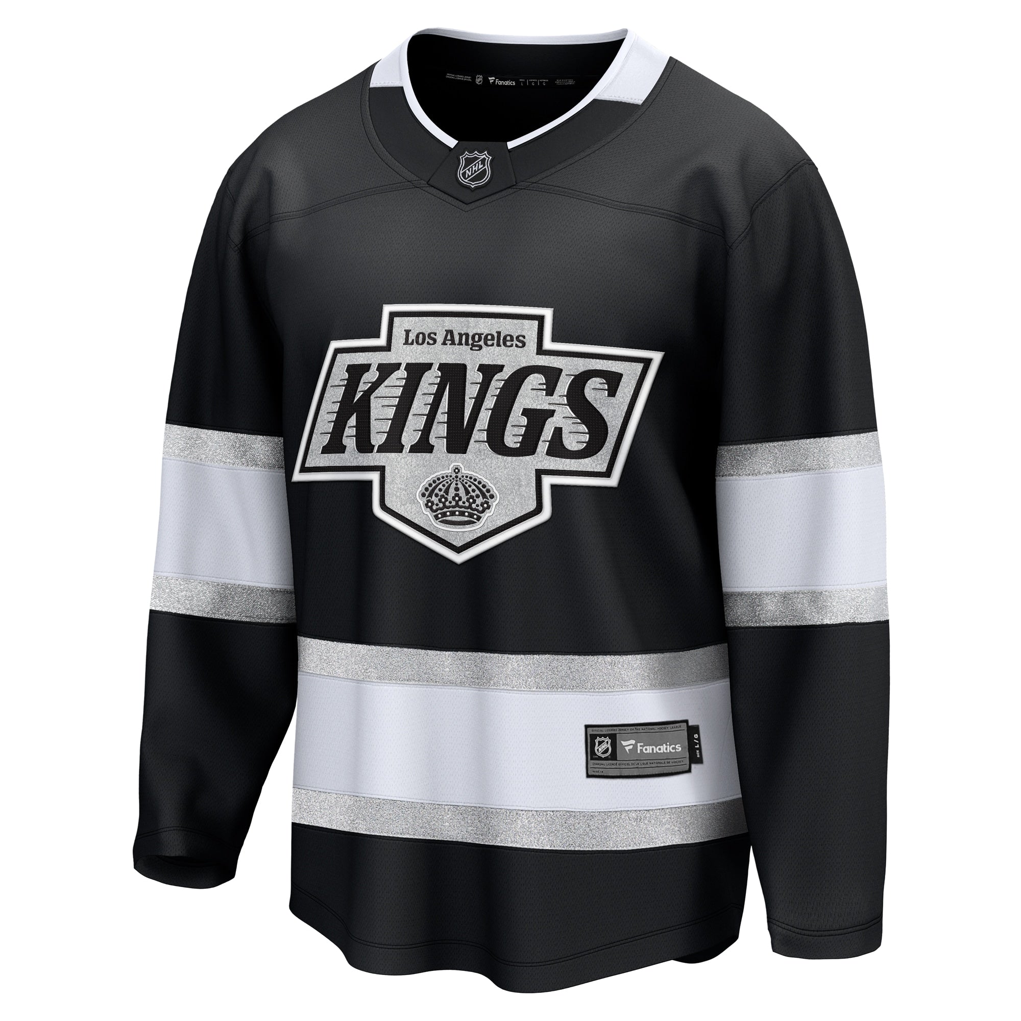 Los Angeles Kings Fanatics Black Home Breakaway Jersey