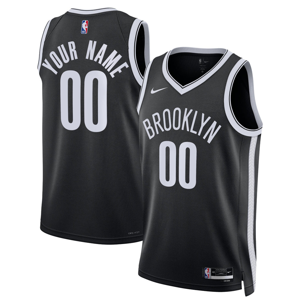 Brooklyn Nets Nike Icon Swingman Jersey - Custom