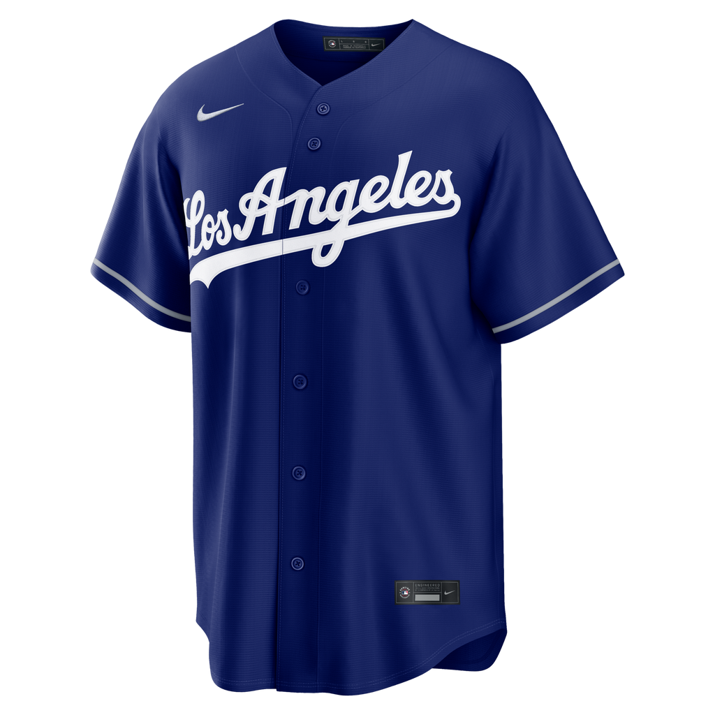 Los Angeles Dodgers Nike Royal Alternate Replica Custom Jersey