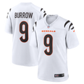 Cincinnati Bengals Joe Burrow Nike White Game Jersey