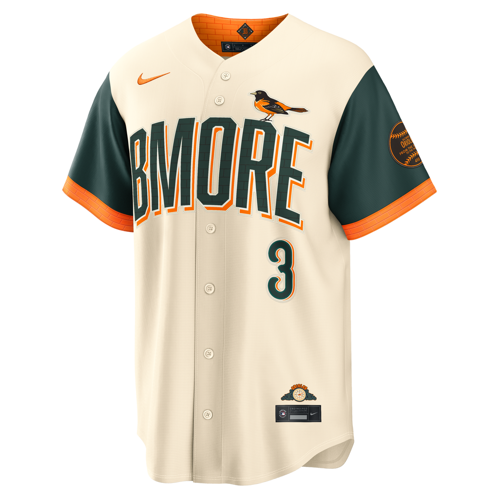 Baltimore Orioles Taylor Ward Nike Cream 2026 City Connect Stadium Jersey