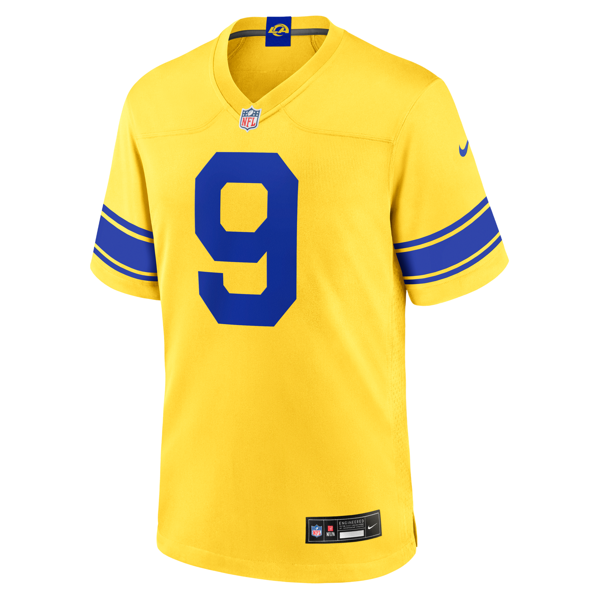 Los Angeles Rams Matthew Stafford Nike Classic Sol Game Jersey