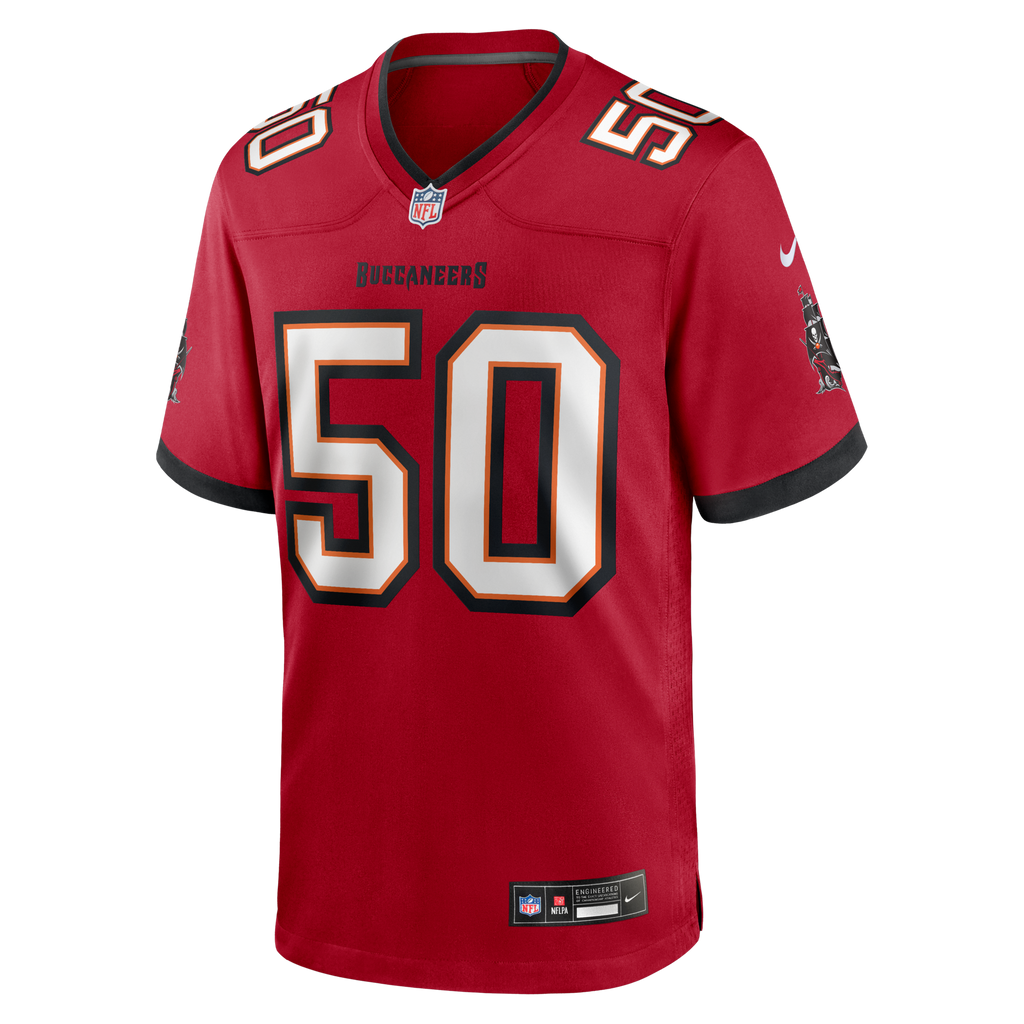 Tampa Bay Buccaneers Vita Vea Nike Red Game Jersey