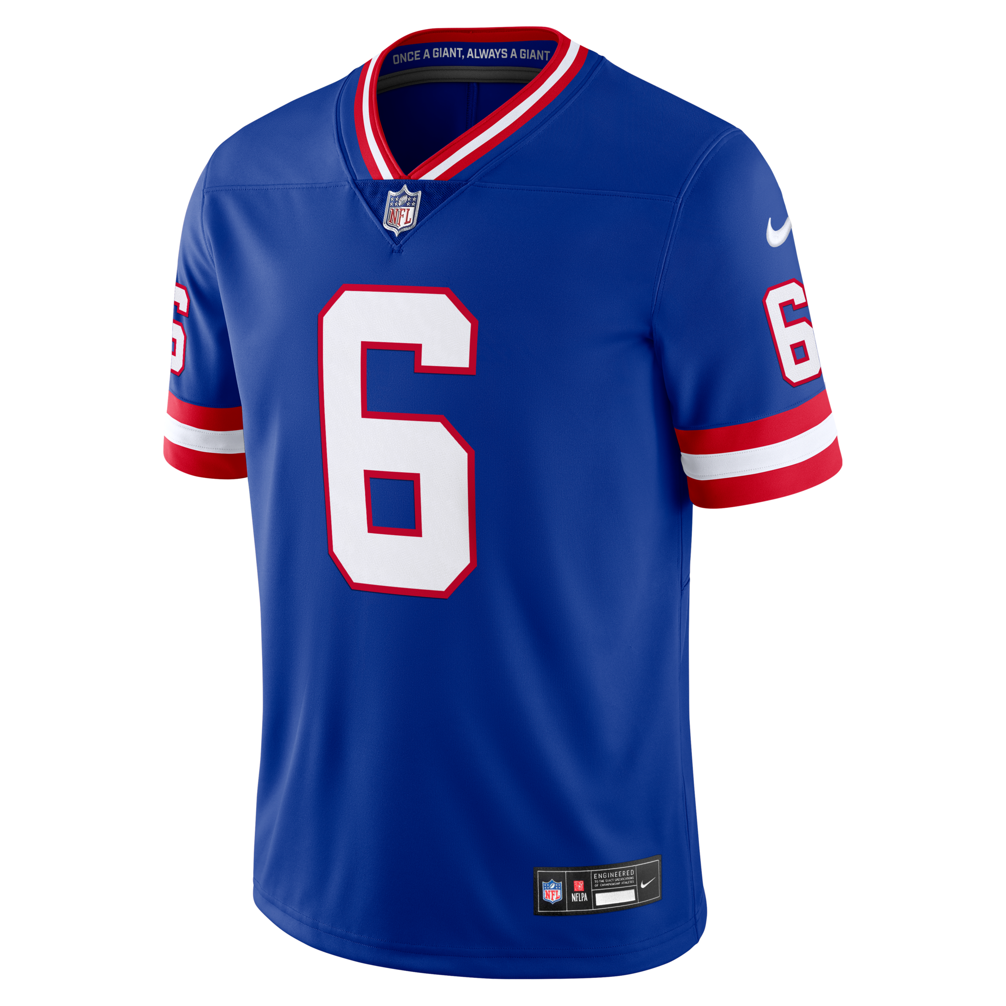 New York Giants Jaxson Dart Nike Royal Legacy Vapor Untouchable Stitched Limited Jersey