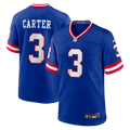 New York Giants Abdul Carter Nike Royal Alternate 2 Game Jersey