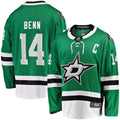 Dallas Stars Jamie Benn Fanatics Kelly Green Captain Patch Home Breakaway Jersey