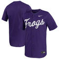 Nike Purple TCU Horned Frogs Limited Baseball Jersey
