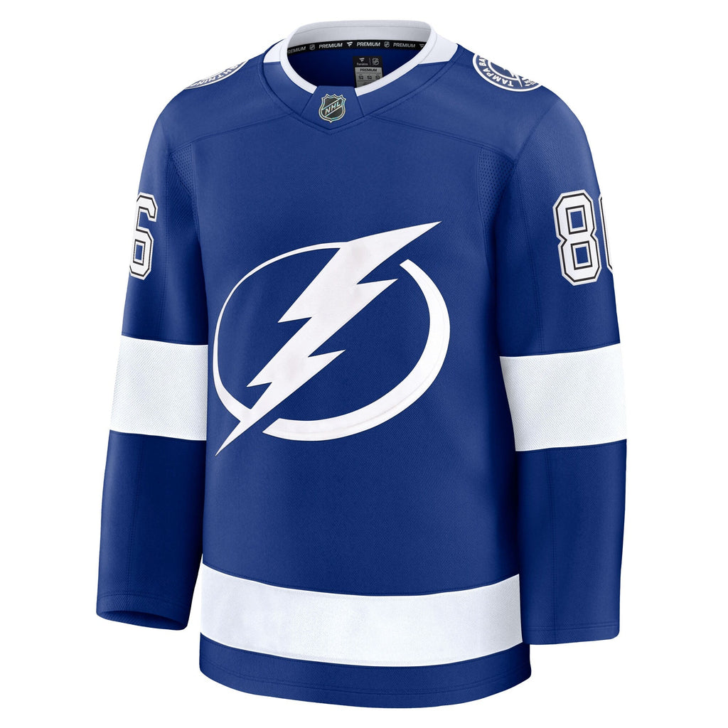 Tampa Bay Lightning Nikita Kucherov Fanatics Blue Home Premium Jersey