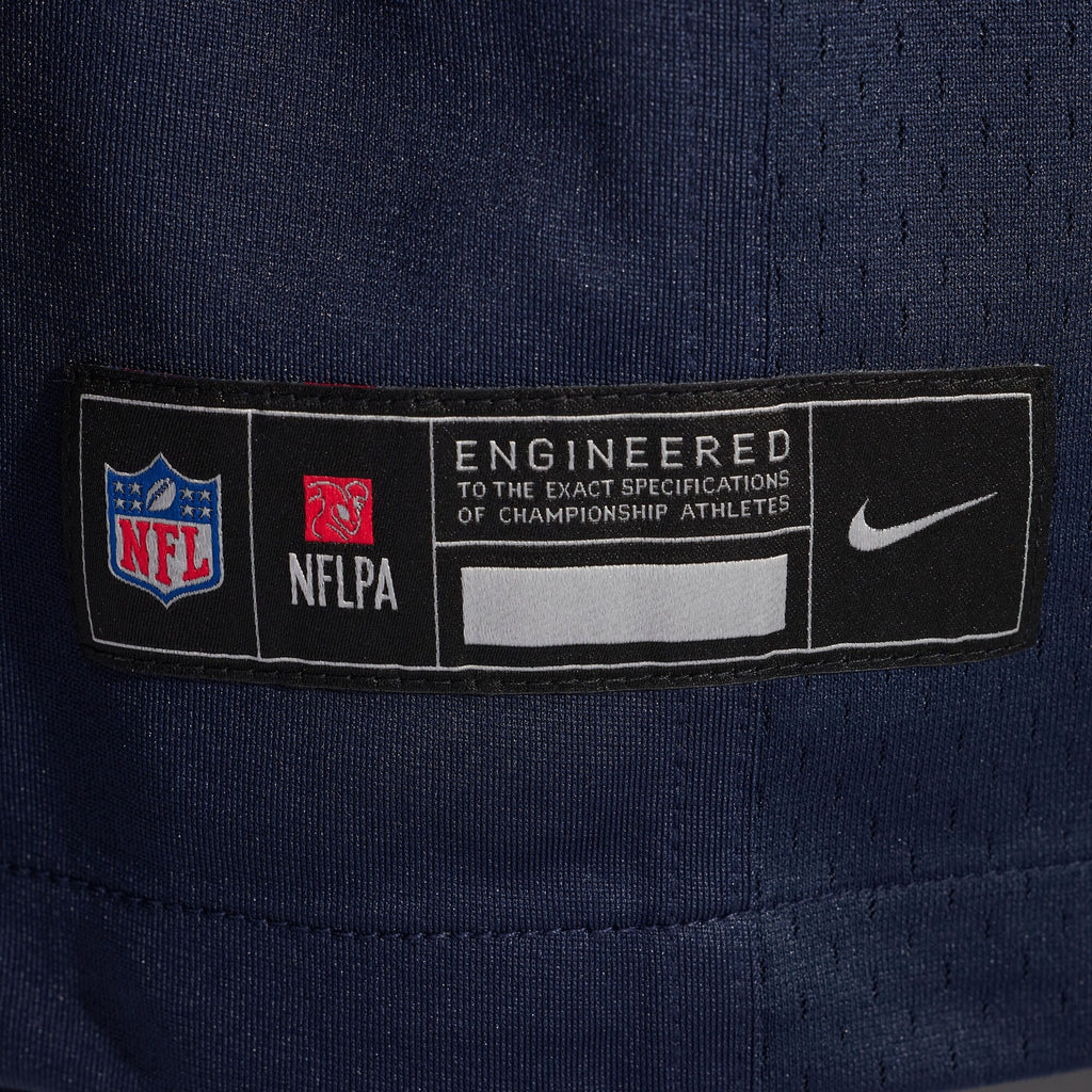 Chicago Bears Nike Navy Custom Game Jersey