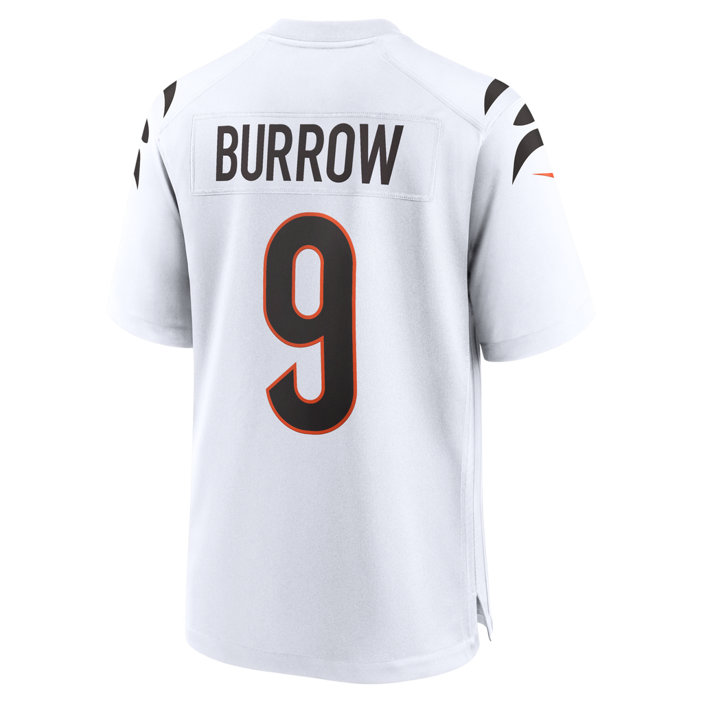 Cincinnati Bengals Joe Burrow Nike White Game Jersey