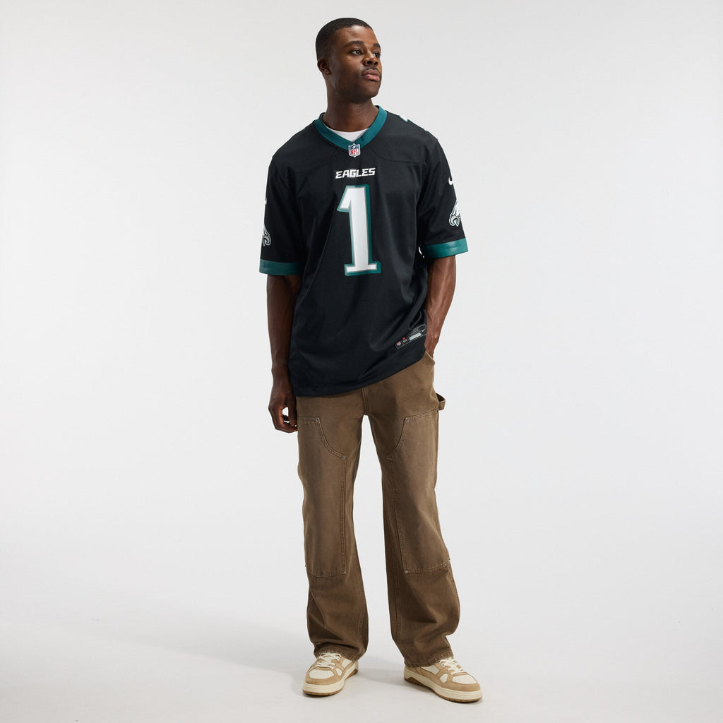 Philadelphia Eagles Jalen Hurts Nike Black Alternate Game Jersey