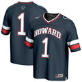 GameDay Greats #1 Navy Howard Bison Collegiate Football Fashion Jersey