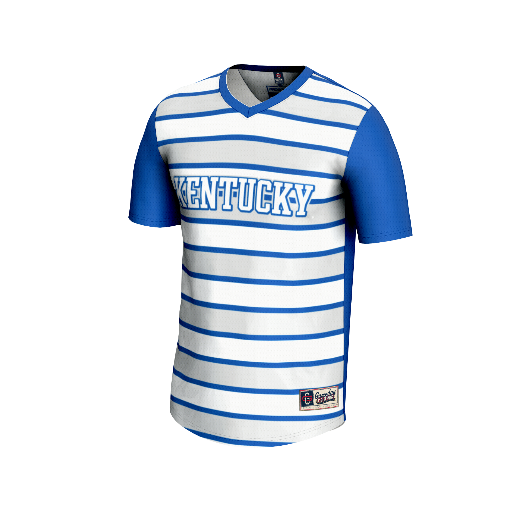 GameDay Greats #1 Royal Kentucky Wildcats Lightweight Soccer Fashion Jersey