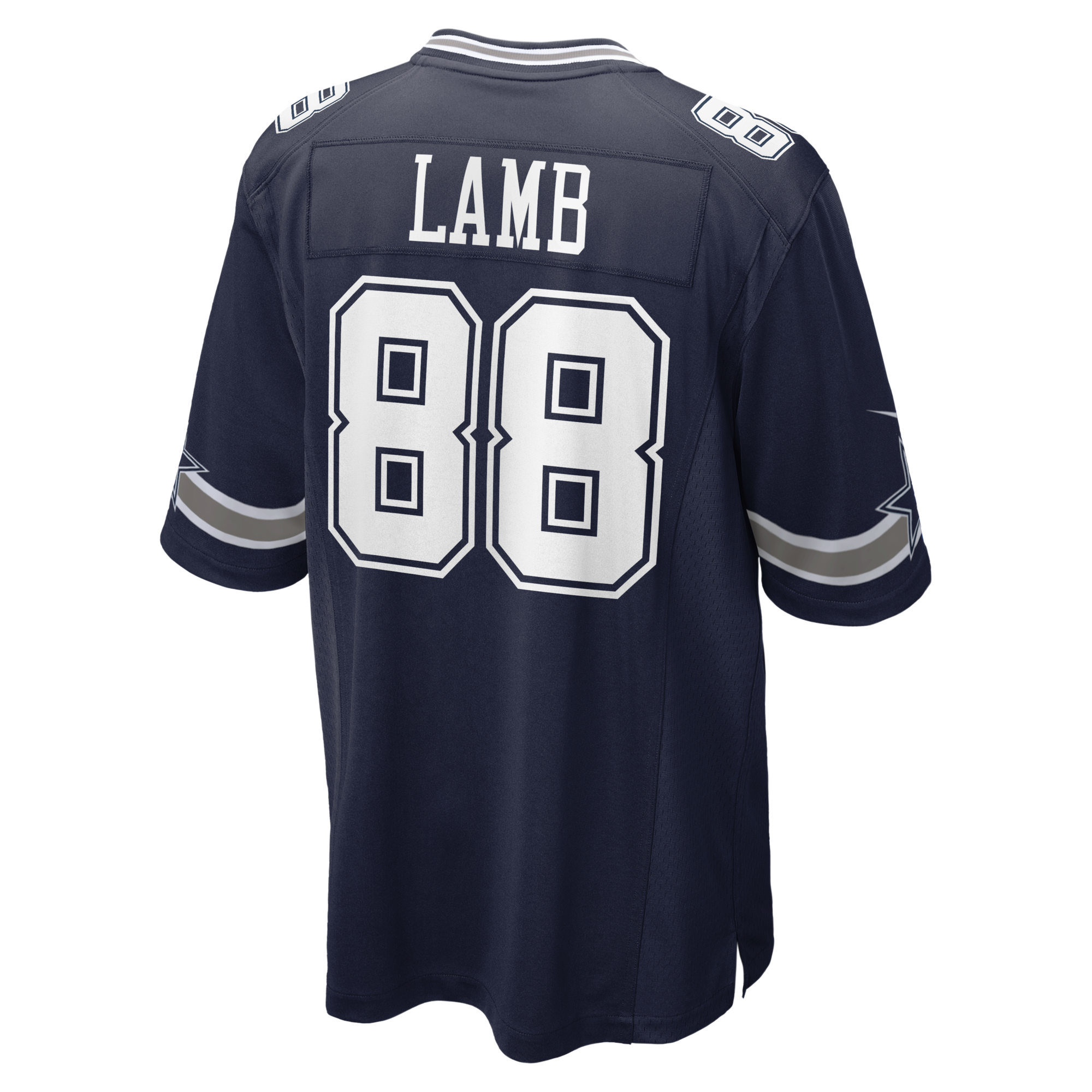 Dallas Cowboys CeeDee Lamb Nike Navy Game Jersey
