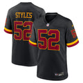 Washington Commanders Sonny Styles Nike Black Game Player Jersey