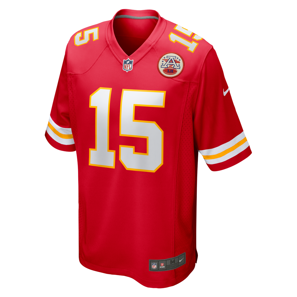 Kansas City Chiefs Patrick Mahomes Nike Red Game Jersey