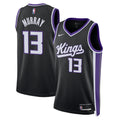 Sacramento Kings Nike Icon Edition Swingman Jersey - Black - Keegan Murray