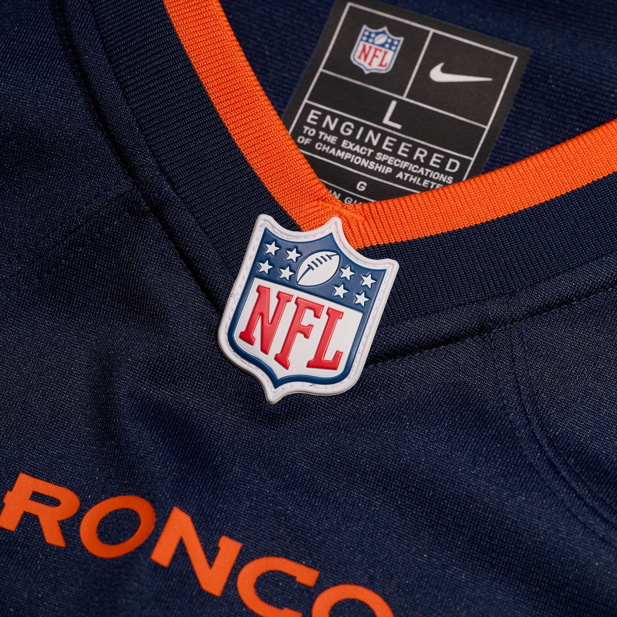 Denver Broncos Patrick Surtain II Nike Navy Alternate Game Jersey