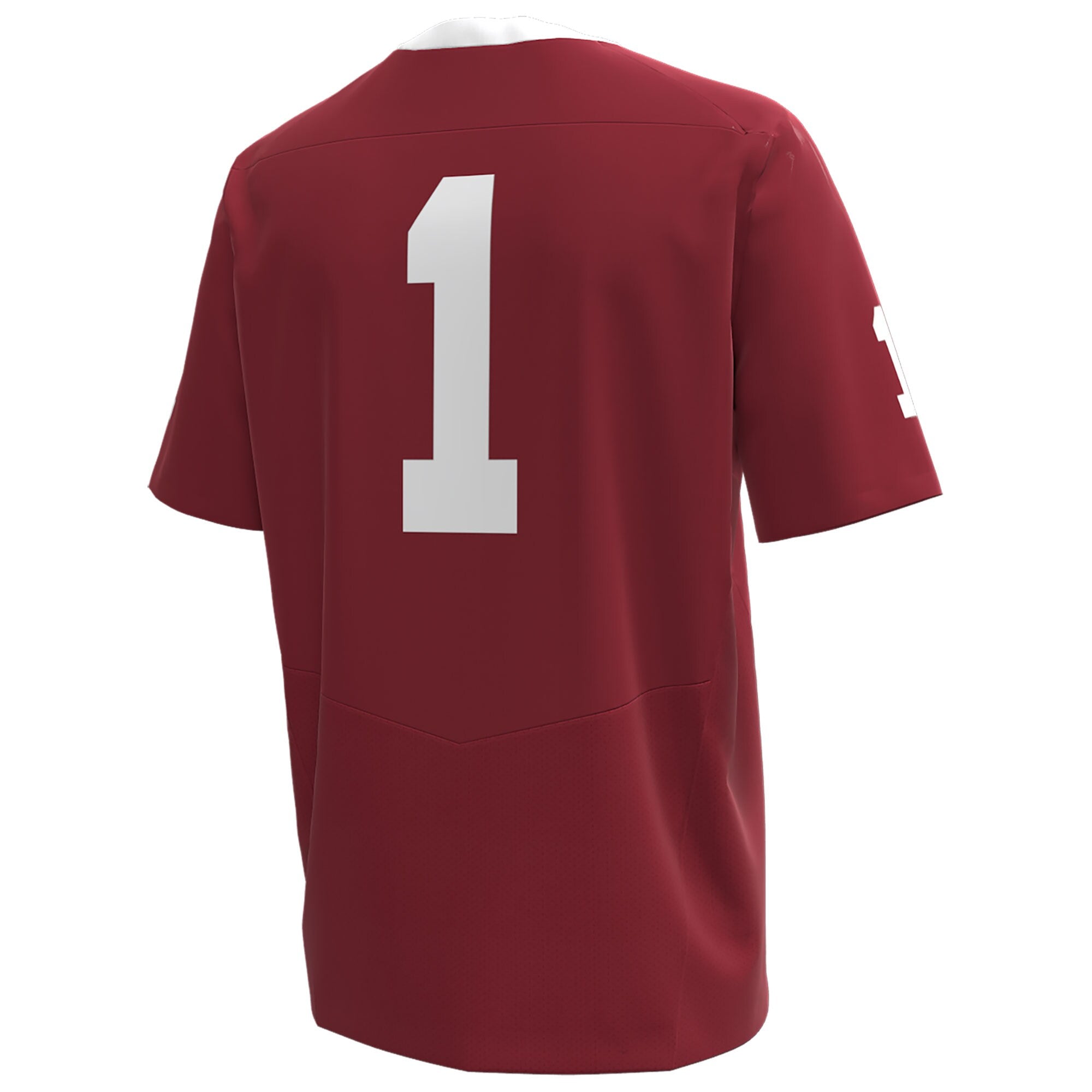 Under Armour #1 Garnet South Carolina Gamecocks Throwback Replica Jersey