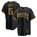 Pittsburgh Pirates Oneil Cruz Nike Black 2026 City Connect Stadium Jersey
