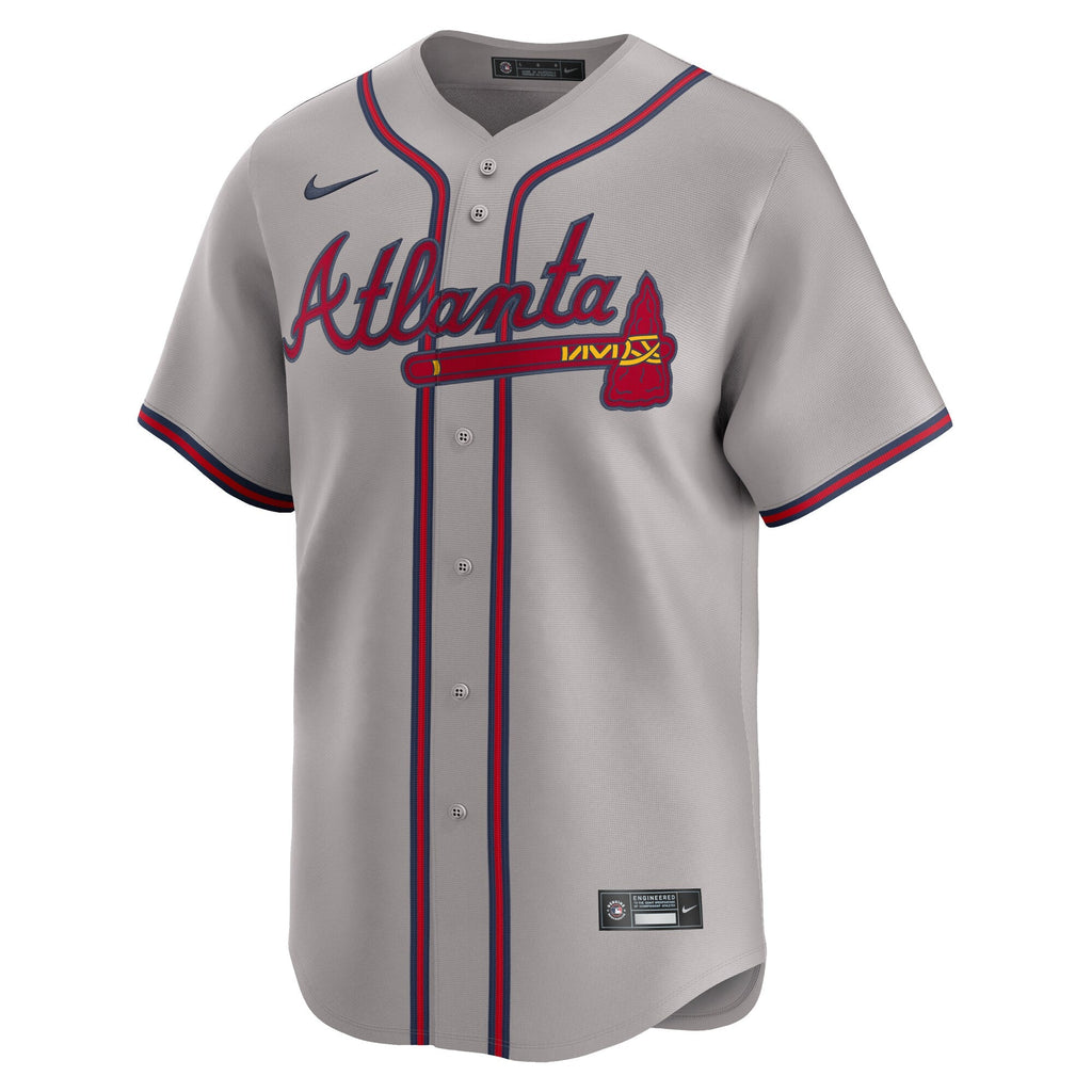 Atlanta Braves Matt Olson Nike Gray Road Limited Player Jersey