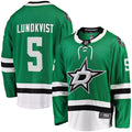 Dallas Stars Nils Lundkvist Fanatics Kelly Green Home Premier Breakaway Player Jersey