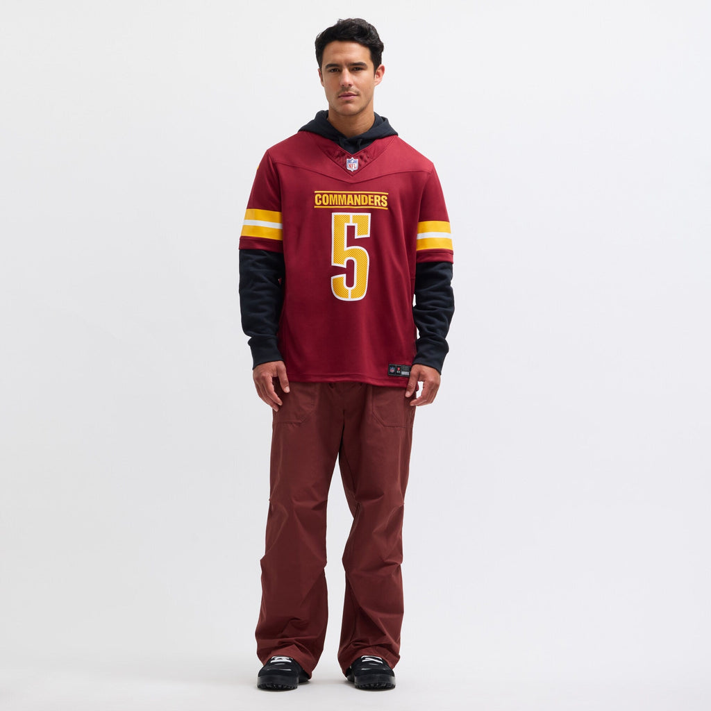 Washington Commanders Jayden Daniels Nike Burgundy Vapor F.U.S.E. Limited Jersey