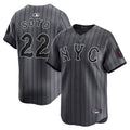 New York Mets Juan Soto Nike Gray City Connect Limited Player Jersey