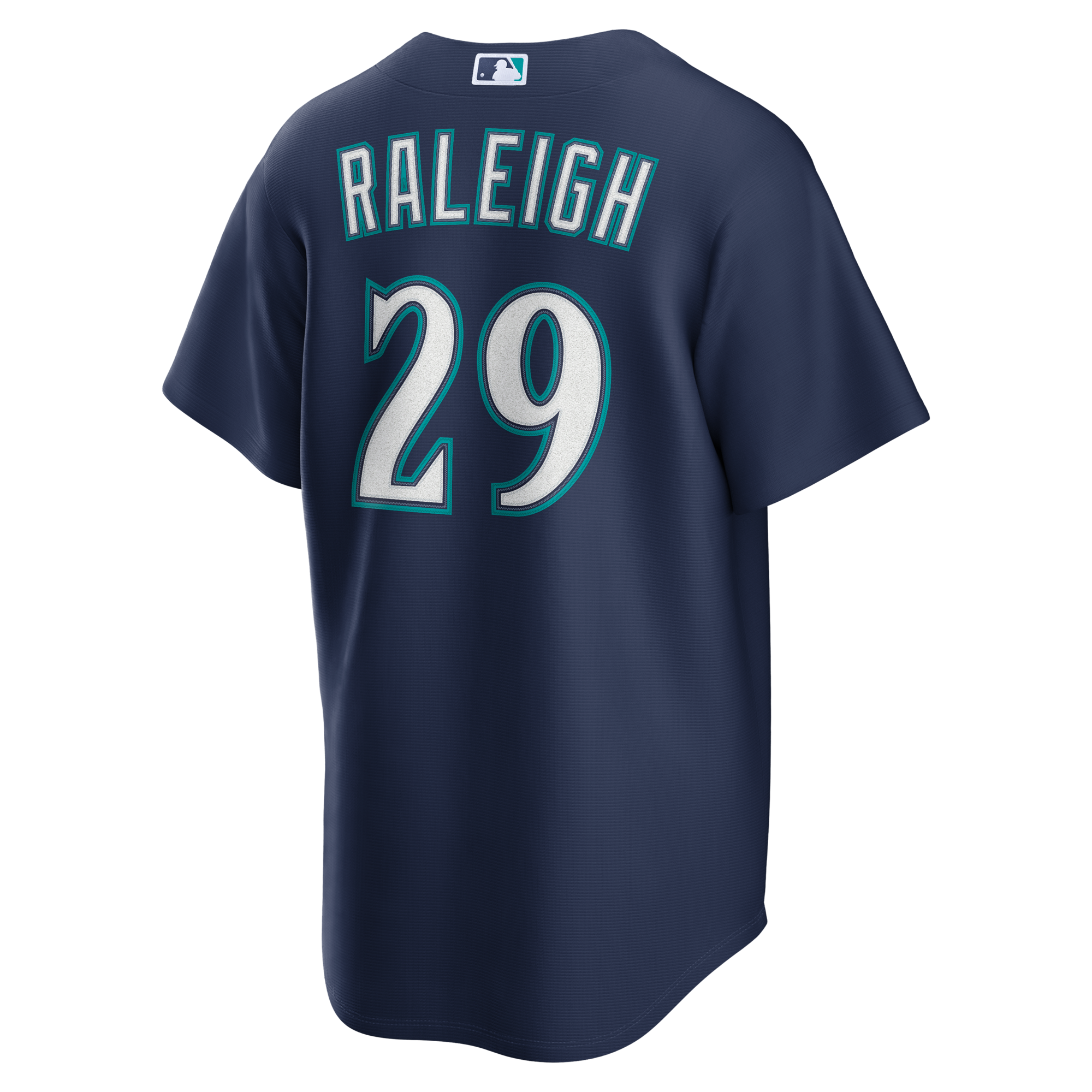 Seattle Mariners Cal Raleigh Nike Navy Road Replica Jersey
