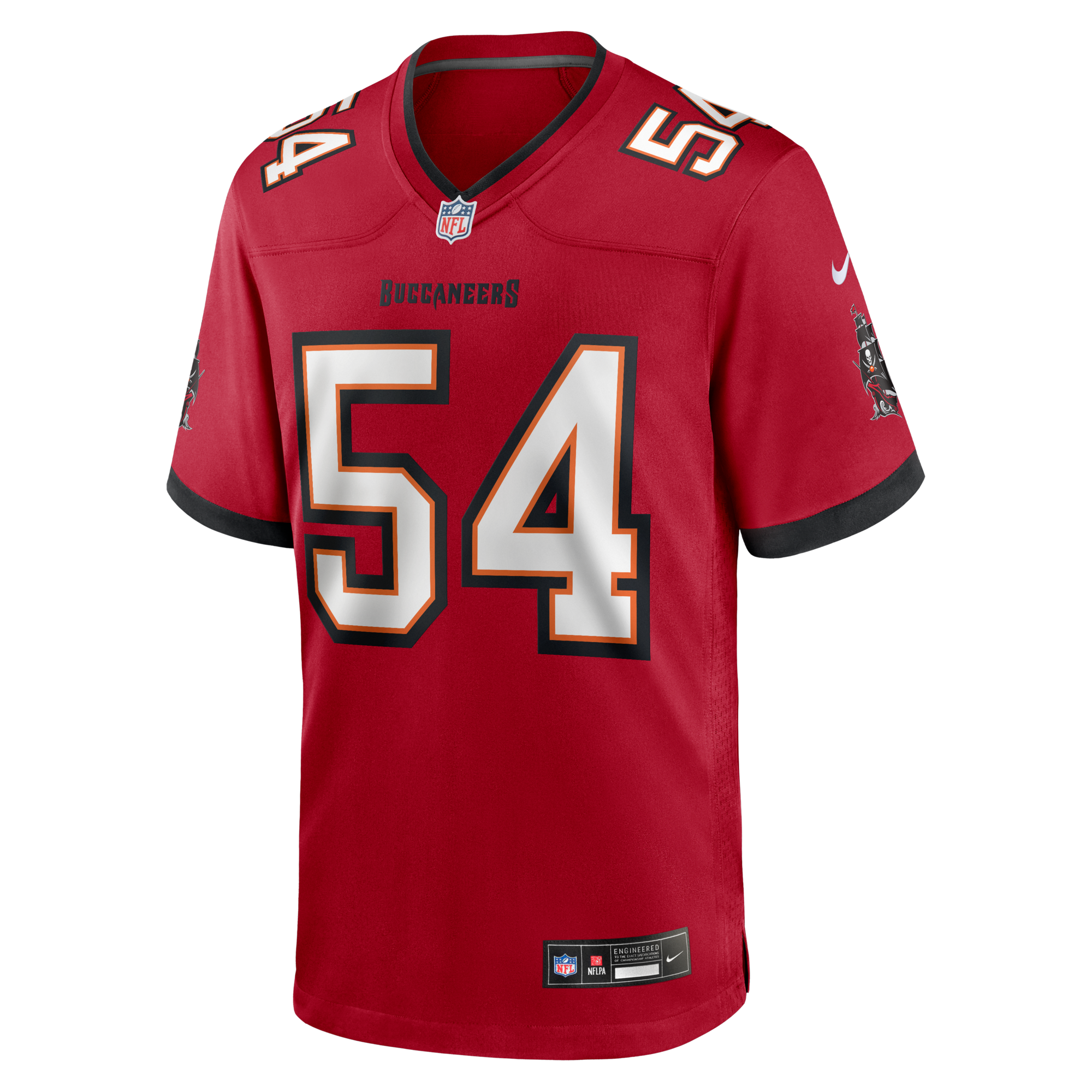 Tampa Bay Buccaneers Lavonte David Nike Red Game Jersey
