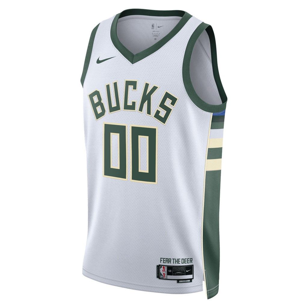 Milwaukee Bucks Nike Association Swingman Jersey - Custom