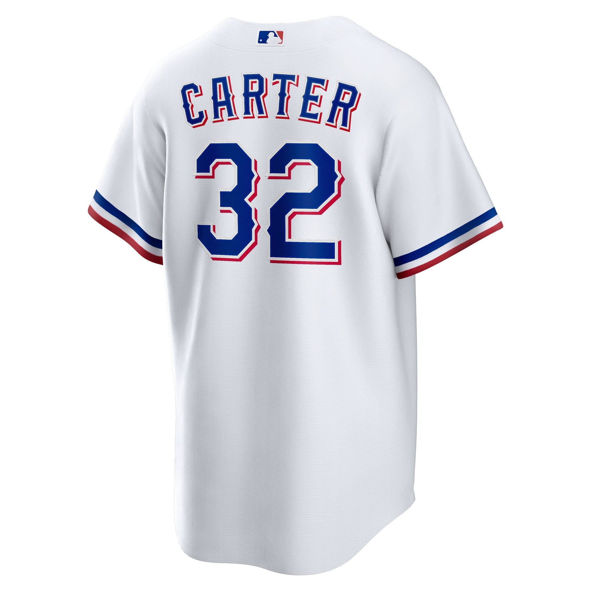 Texas Rangers Evan Carter Nike White Home Replica Jersey