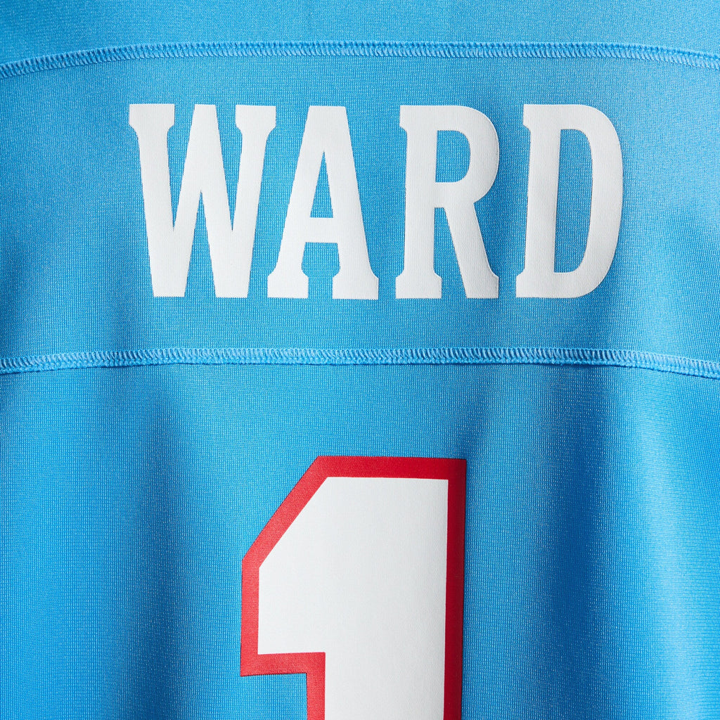 Tennessee Titans Cameron Ward Nike Light Blue Game Jersey