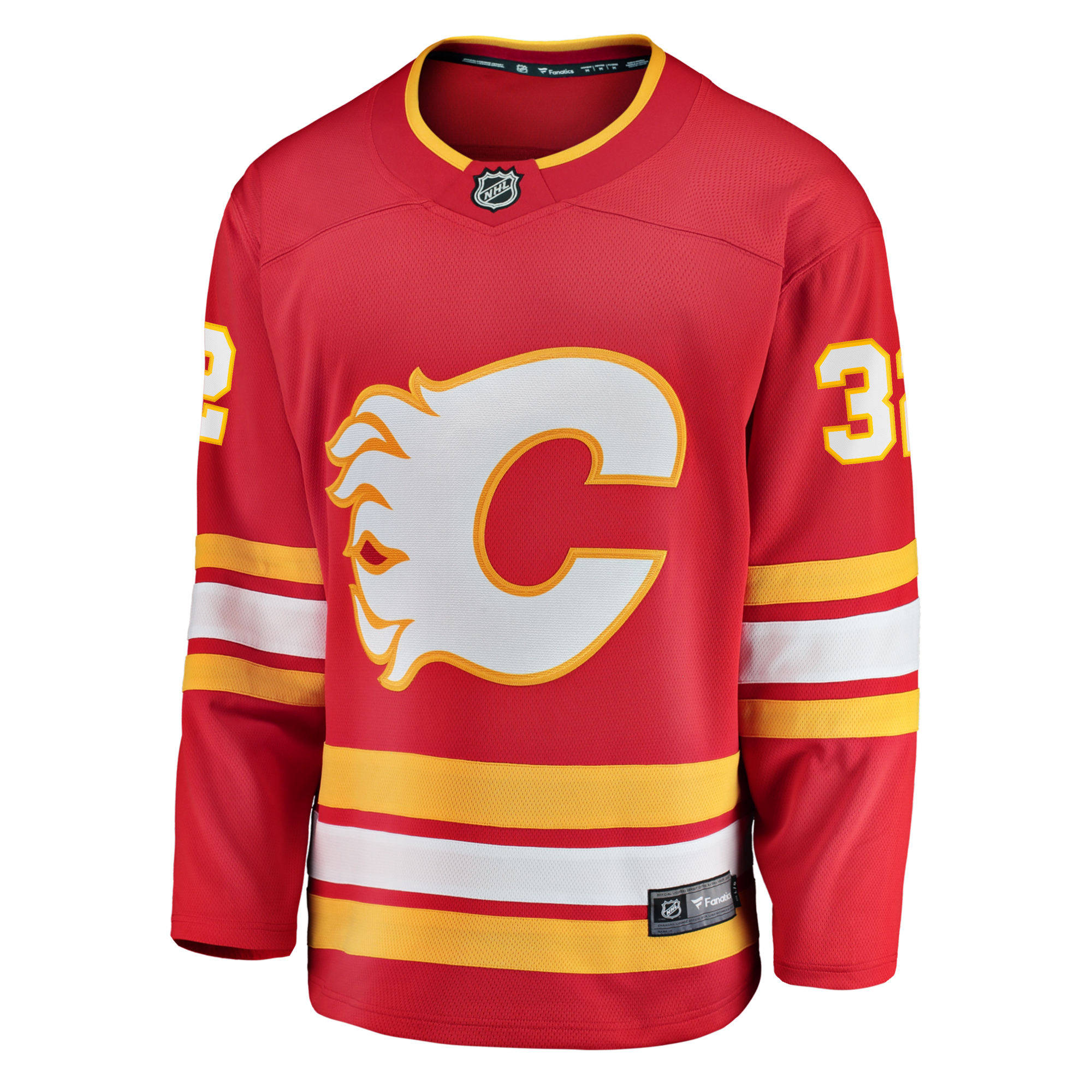 Calgary Flames Dustin Wolf Fanatics Red Home Breakaway Jersey