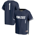 GameDay Greats #1 Navy Penn State Nittany Lions Lightweight Baseball Fashion Jersey