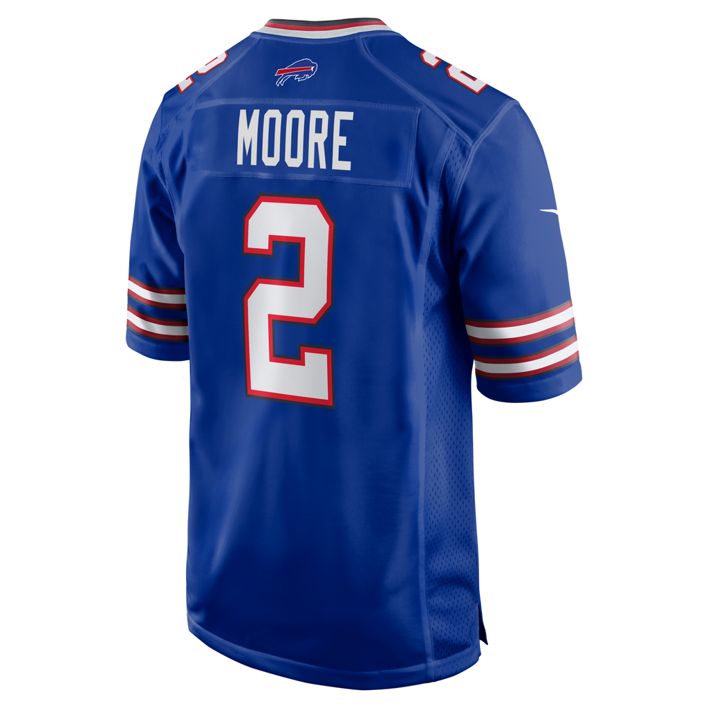 Buffalo Bills D.J. Moore Nike Royal Game Jersey