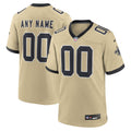 New Orleans Saints Nike Gold Gameday Golds Alternate Custom Game Jersey