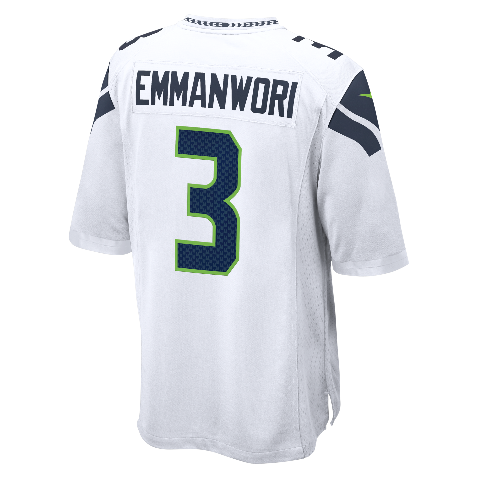 Seattle Seahawks Nick Emmanwori Nike White Game Jersey