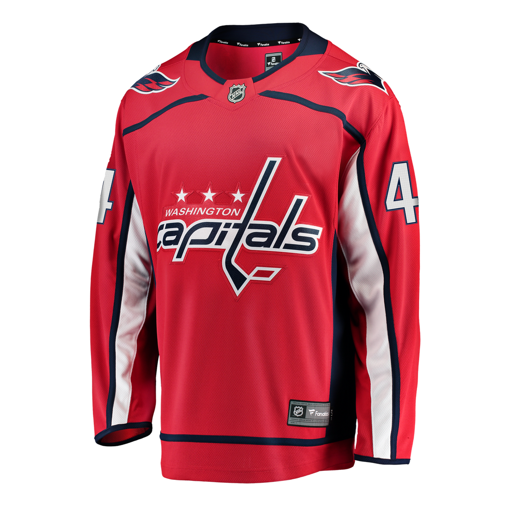 Washington Capitals Cole Hutson Fanatics Red Home Breakaway Jersey