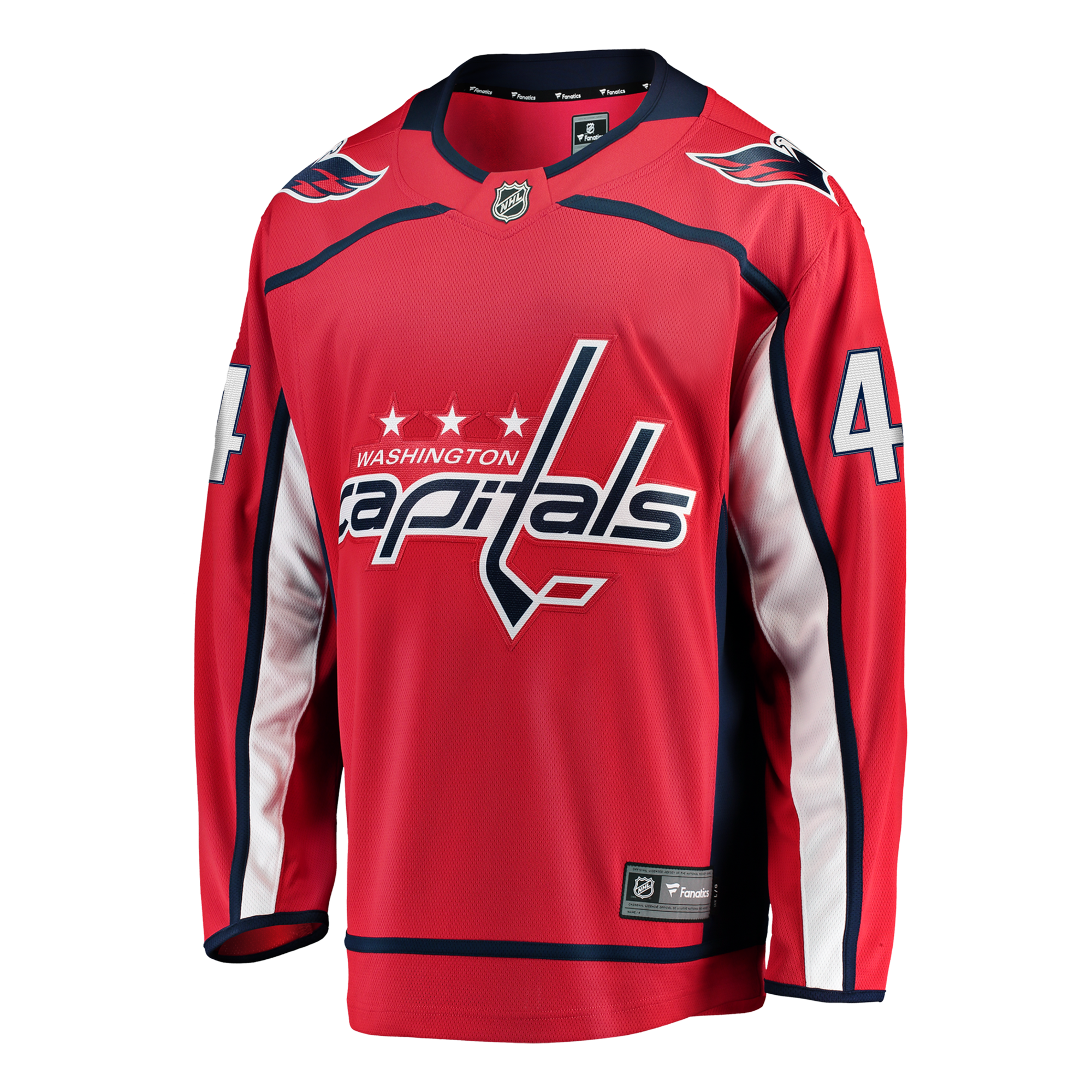 Washington Capitals Cole Hutson Fanatics Red Home Breakaway Jersey